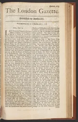 The London Gazette, numero 5655, pagina 1, 28 giugno 1718