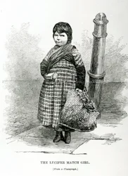 La ragazza dei fiammiferi, c.1840