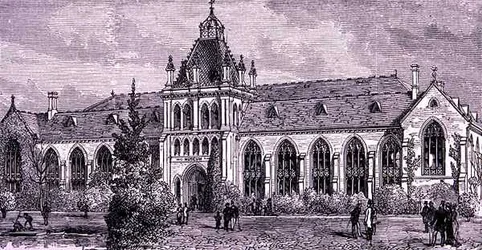 Il Museo Nazionale, Melbourne, Australia, da «Australian Pictures», pubblicato da The Religious Tract Society