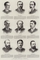 La nuova Camera dei Comuni (incisione)