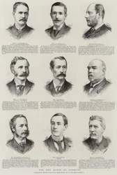 La nuova Camera dei Comuni (incisione)