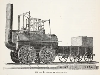 La locomotiva n. 1 a Darlington