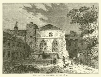 La Camera Dipinta, prima del 1834