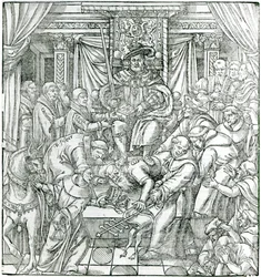 Il Papa soppresso da Re Enrico VIII, 1534