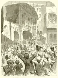 Il Principe di Galles brinda al Successo della Guerra a Temple Bar