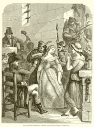 La Principessa Lamballe davanti al Tribunale Rivoluzionario