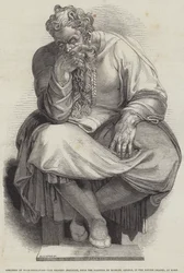 Il profeta Geremia (dettaglio)