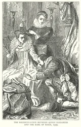 La riconciliazione tra la regina Elisabetta e il conte di Essex