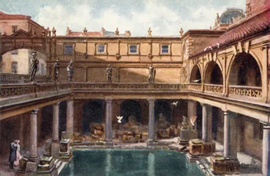 Le terme romane, Bath