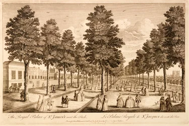Il Palazzo Reale di St. James accanto al Parco