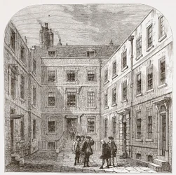 La casa della Royal Society a Crane Court