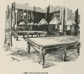 Hotel Russell, Russell Square: La Sala Biliardo