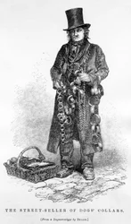 Il venditore ambulante di collari per cani, c.1840