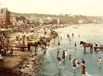 La spiaggia, Douglas