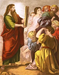 La discesa di Mosè dal monte Sinai