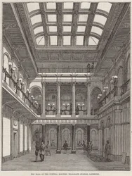 La sala della Stazione Centrale del Telegrafo Elettrico, Lothbury