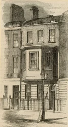 La casa in cui risiedeva Benjamin Franklin