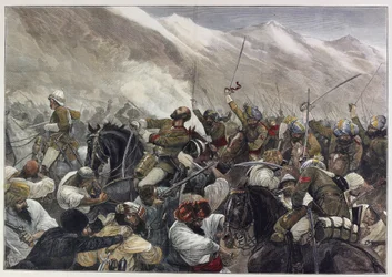 La tarda guerra afgana: morte del maggiore Wigram Battye nella battaglia di Futtehabad, 30 aprile