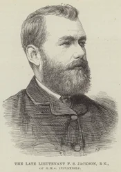 Il defunto tenente F S Jackson, RN, della HMS Inflexible