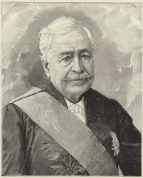 Il defunto M Ferdinand de Lesseps