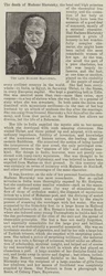La defunta Madame Blavatsky