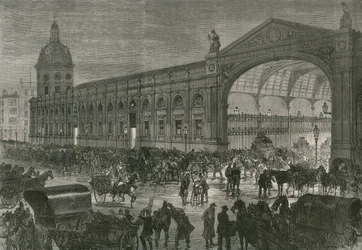 Il mercato della carne, Smithfield alle due del mattino