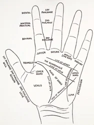 Il monte Aras della mano