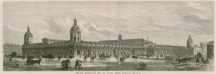 Il nuovo mercato metropolitano della carne e del pollame, Smithfield