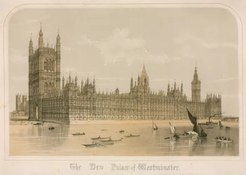 Il nuovo Palazzo di Westminster, Londra