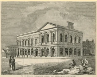 I nuovi bagni e sale di lettura