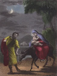 Allora alzati e fuggi, fuggi in Egitto, con velocità...