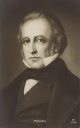 Thomas Babington Macaulay (1800-1859), politico e storico inglese (litografia)
