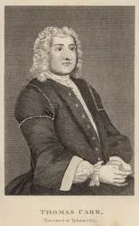 Thomas Carr, giustiziato a Tyburn 1737