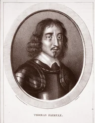 Thomas Fairfax, attribuito a Delaporte, inciso da de Ducarme