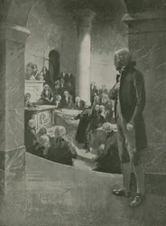 Thomas Jefferson ascolta il discorso del tradimento