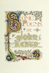 Pagina del titolo, titolo e autore, con grande iniziale istoriata e illuminata "S", 1912-1914