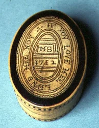 Scatola di tabacco, 1712