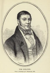 Tom Shelton, da un disegno di G Sharples, 1821