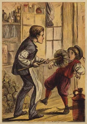 Tommy teneva un negozio di drogheria