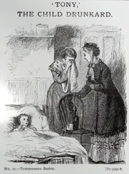 Tony, il bambino ubriaco, c.1860