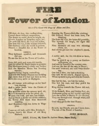 Incendio della Torre di Londra, 1841