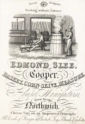 Biglietto commerciale, Edmond Slee