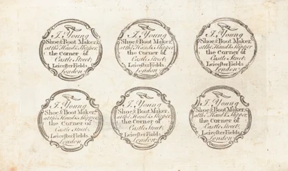 Biglietto commerciale, J Young