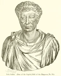 Treboniano Gallo (Busto del Campidoglio, Sala degli Imperatori, No. 73)