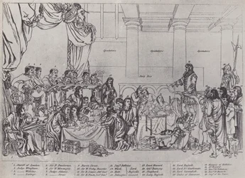 Processo di Lord William Russell (litografia)