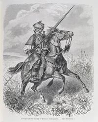 Cavaliere della Guardia del Corpo dello Sceicco di Bornu, da 