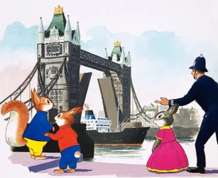 Tufty e il ponte di Londra