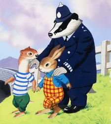 Tufty e il poliziotto tasso