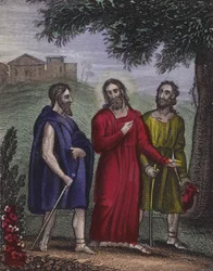 Due amici intimi, occupati mentre andavano