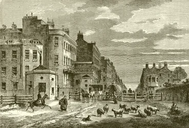 Tyburn Turnpike, 1820